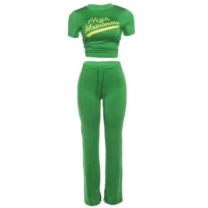 High Maintenance Tracksuit Pants Set