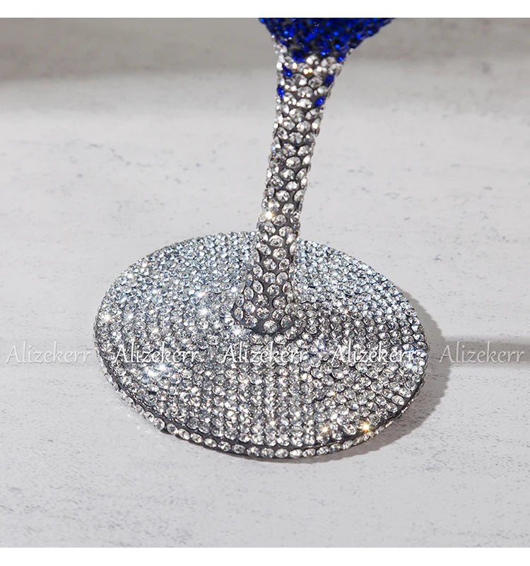 Cocktail Diamond Goblet Clutch Bag