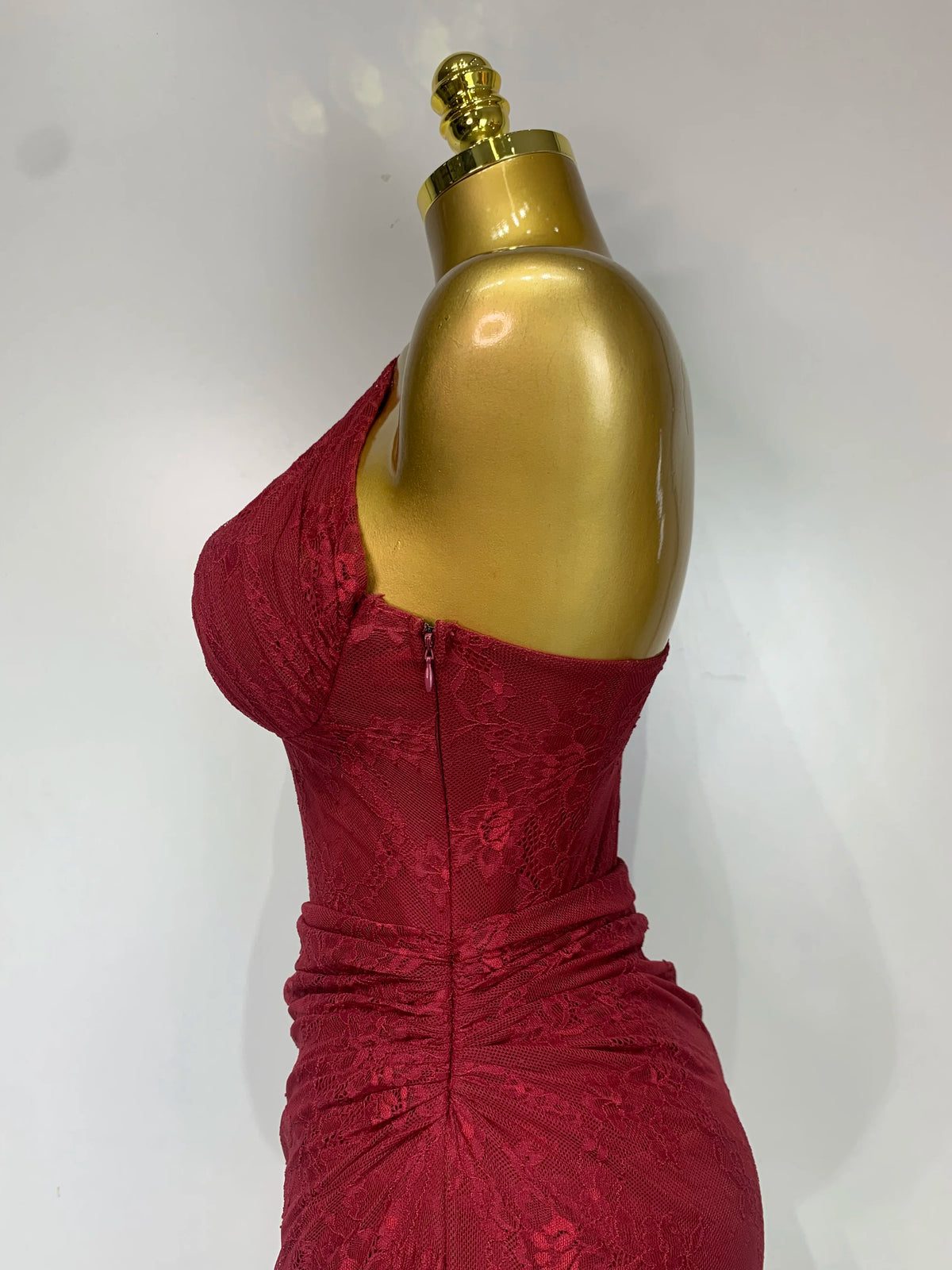 Vintage Red Maxi Dress