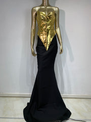 Amaya Elegant Maxi Skirt Set