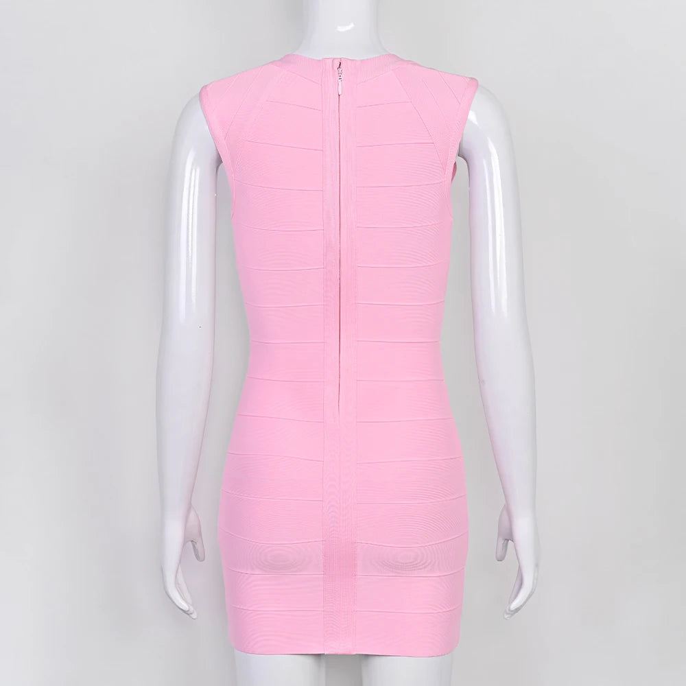 Carine Bodycon Bandage Mini  Dress
