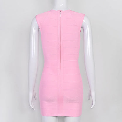 Carine Bodycon Bandage Mini  Dress