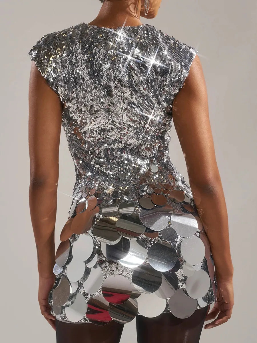 Soraya Sequins Mini Dress