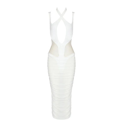 Sienna Mesh Bandage Dress