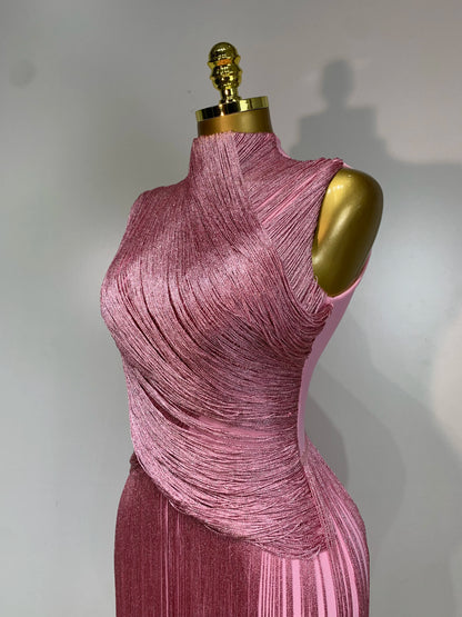 Izabella Tassel Bandage Maxi Dress