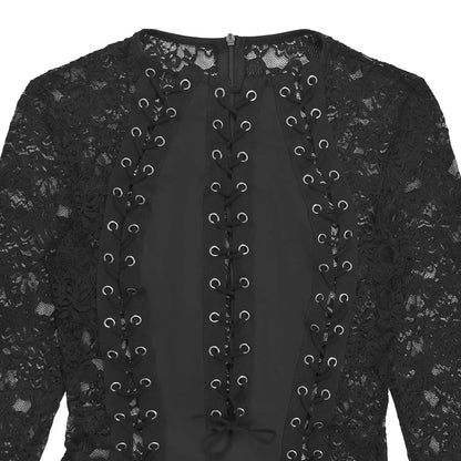 Dark Desire Lace Mini Dress