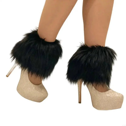 Fur Fuzzy Leg Warmer