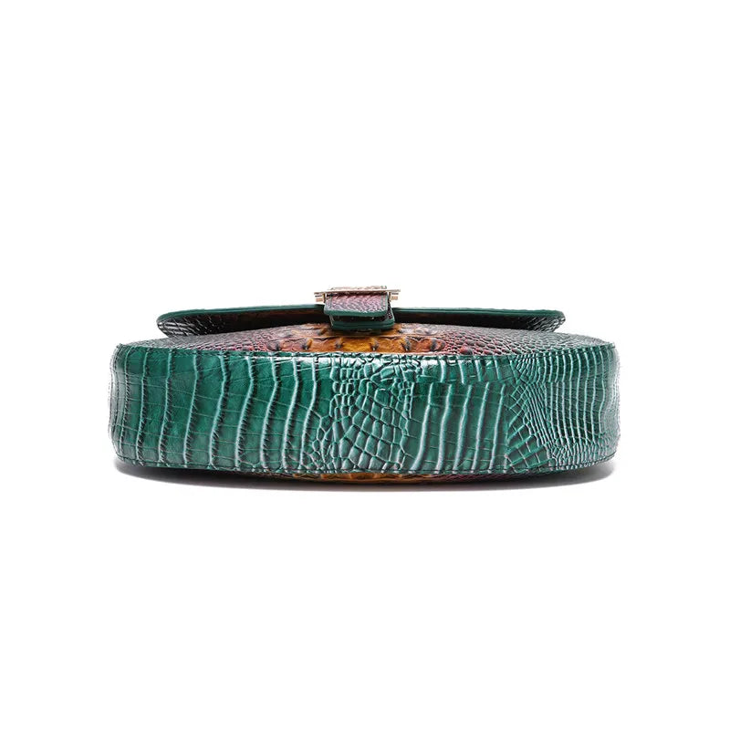 Reptile Pattern Crossbody Bag