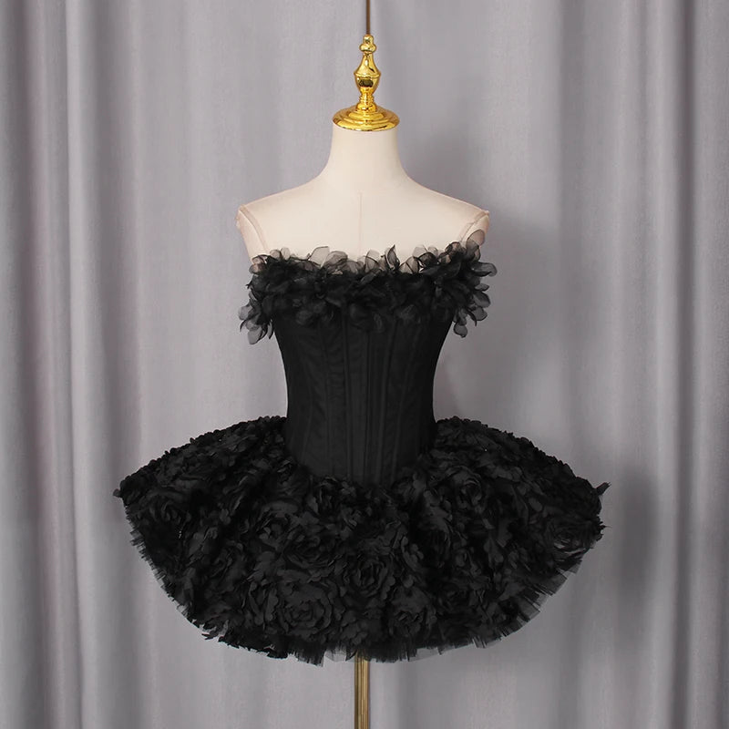 Princessa Floral Vorset Mini Dress