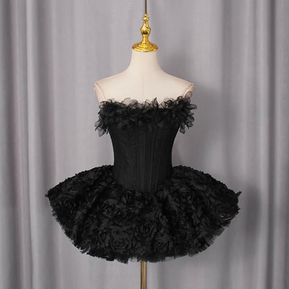 Princessa Floral Vorset Mini Dress