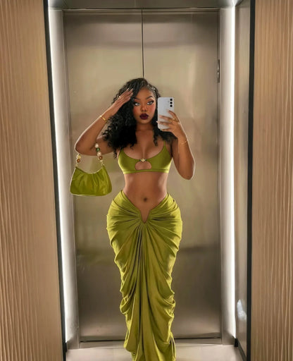 Sarana Bikini Skirt Set