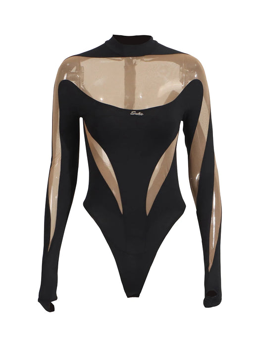 Chic Mesh Romper