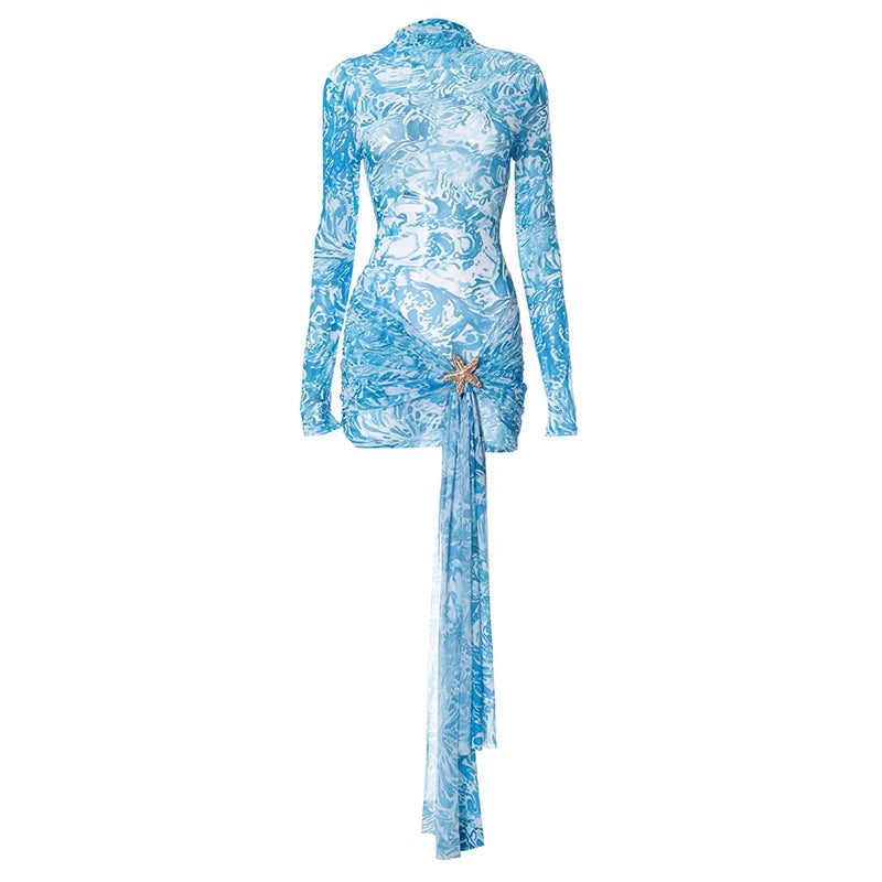 Starfish Knot Mini Dress