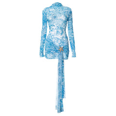 Starfish Knot Mini Dress