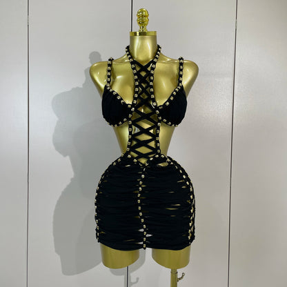 Robbin Backless Mini Dress