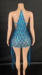 Diamonds In The Sky Mini Dress Set