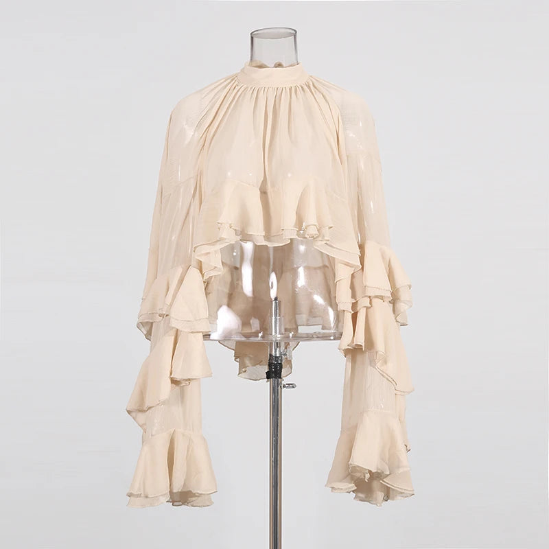 Krista Ruffles Blouse