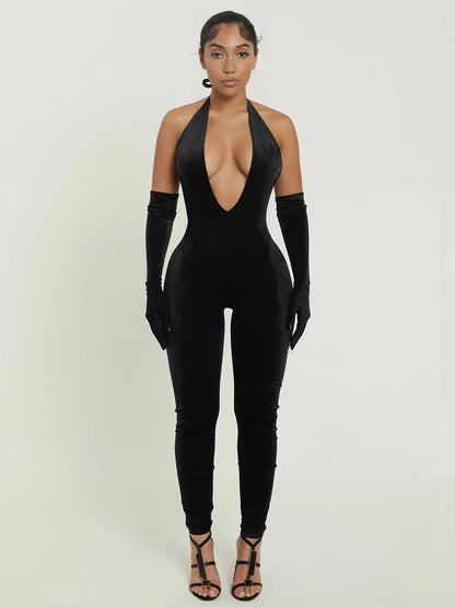 Shelli V-Neck Jumpsuit
