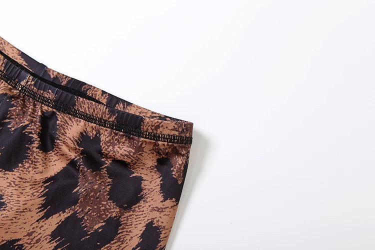 Wild Gyal Leopard Leggings Set