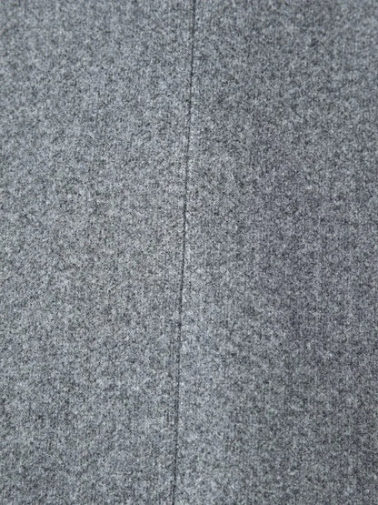 Wool Tassel Hem Coat