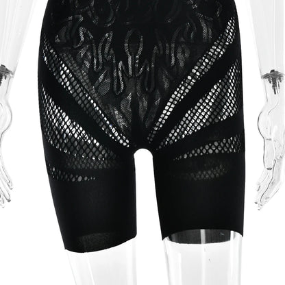 Laurie Mesh Romper
