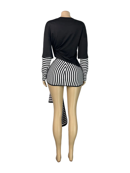 Issa Wrap Skirt Tie Skirt Set