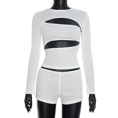 Mercilia Cropped Short Set