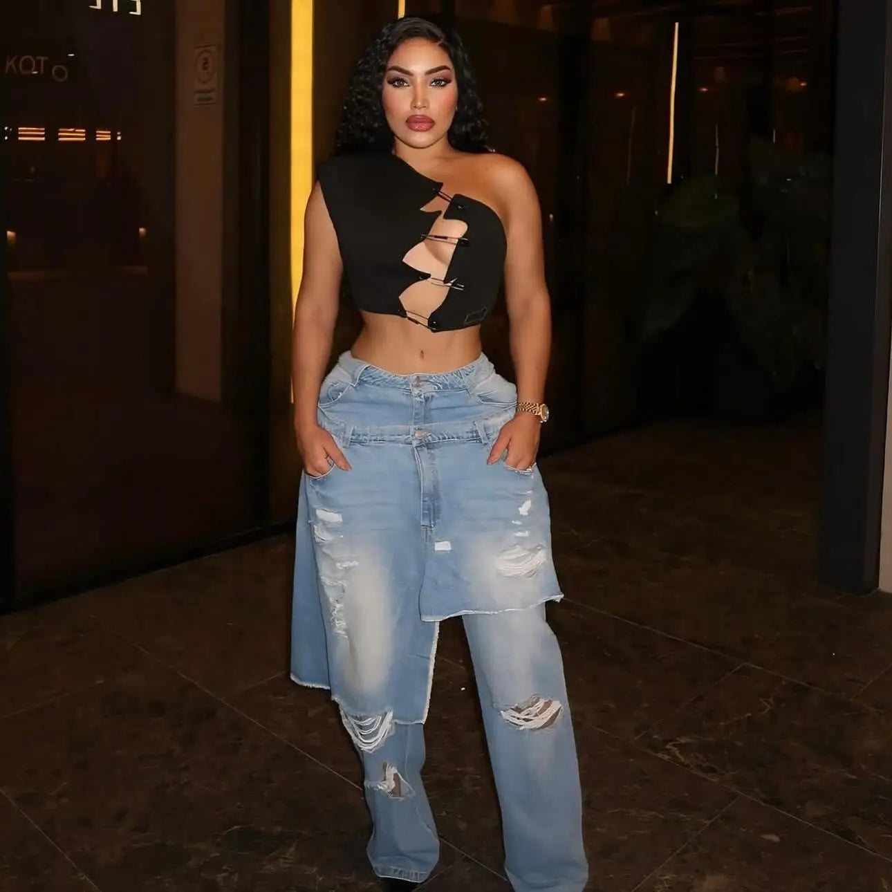 Ripped Out Jeans