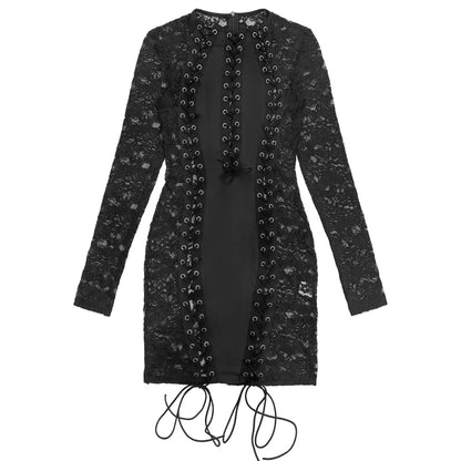 Dark Desire Lace Mini Dress