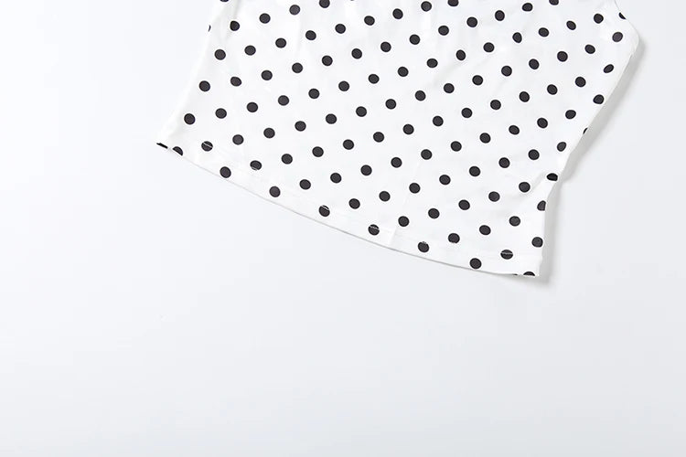 Polka Dot Skirt Set