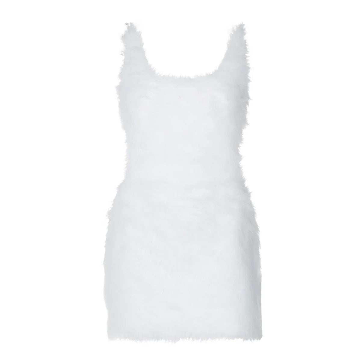 Furry Queen Mini Dress