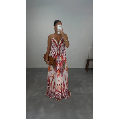 Tropical Maxi Dress
