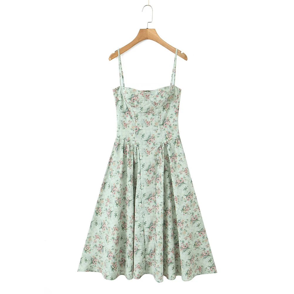 Lucinda Floral Midi Dress