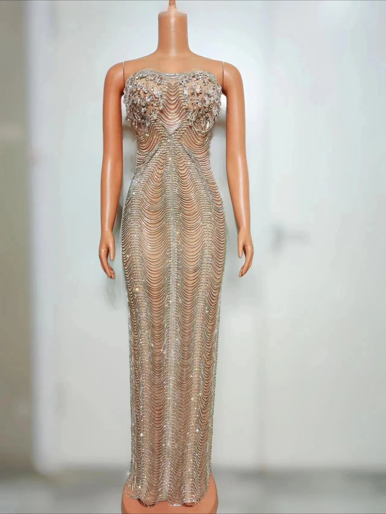 Suzann Luxury Diamond Dress