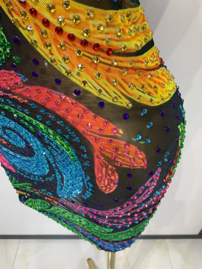 Vibrant Mini Dress