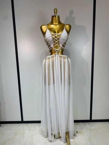 Celena Backless Maxi Dress