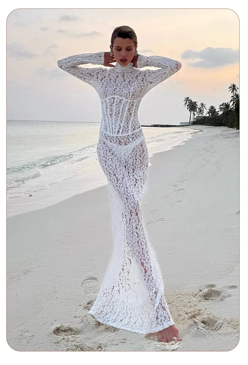 Eleeza Corset Maxi Dress
