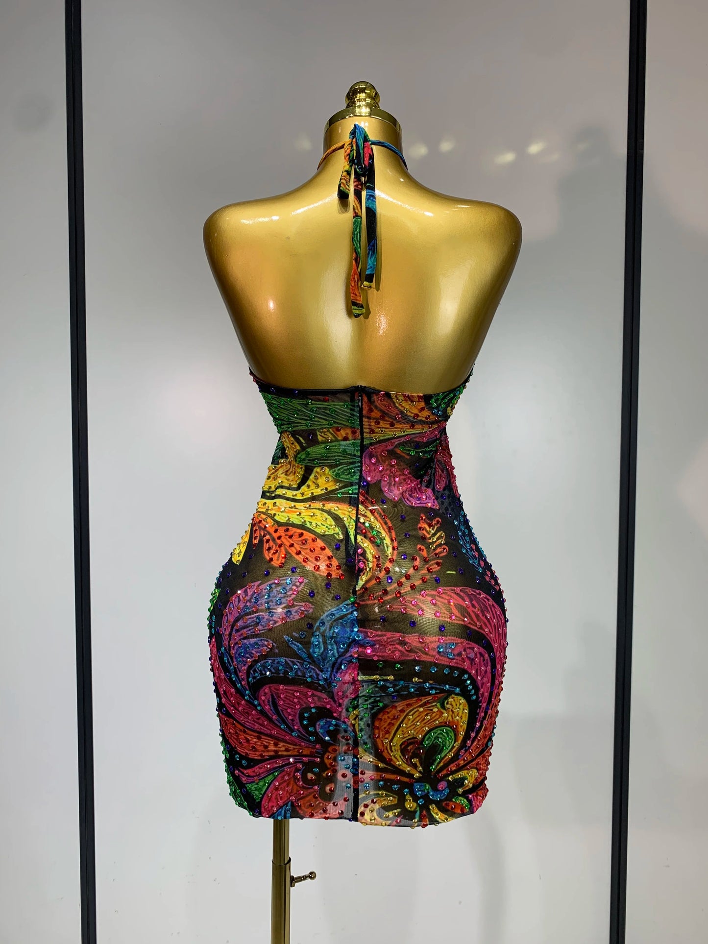 Vibrant Mini Dress