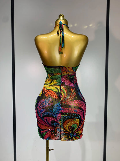 Vibrant Mini Dress