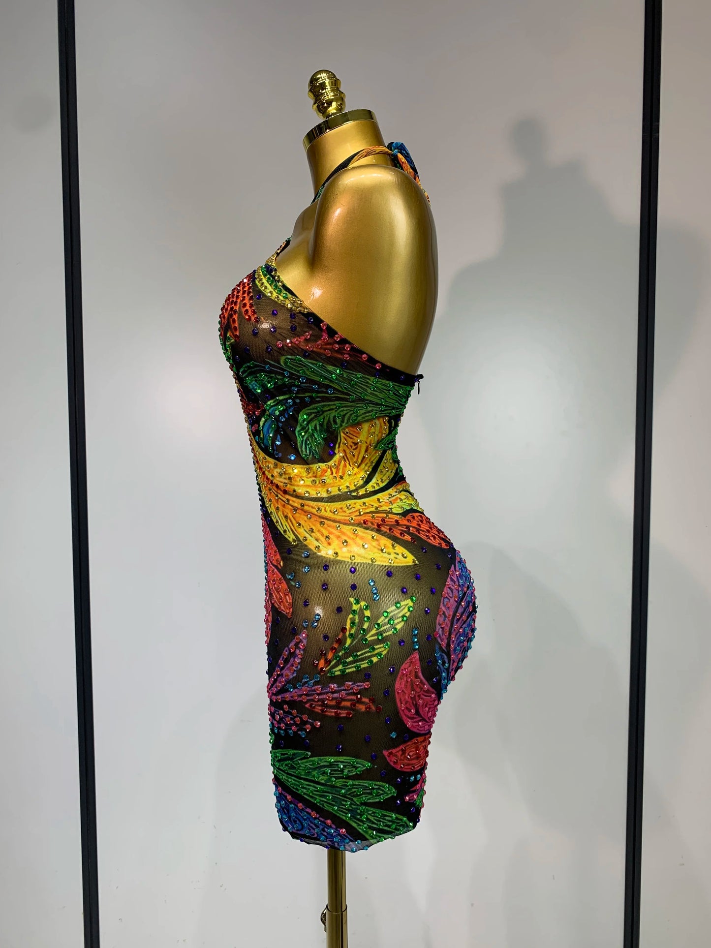Vibrant Mini Dress