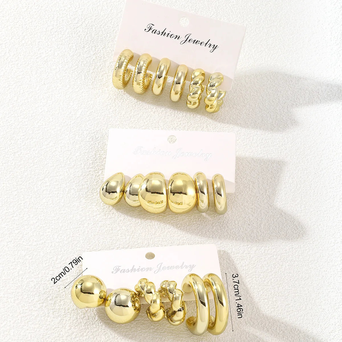 Chunky  Vintage Drop Earring