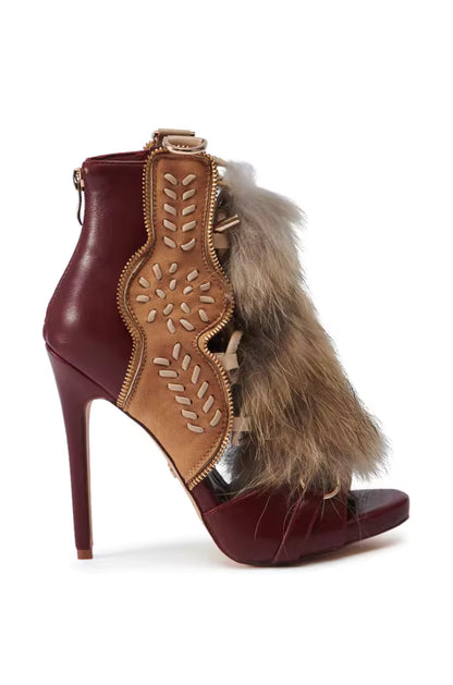 Vintage Fur Heels
