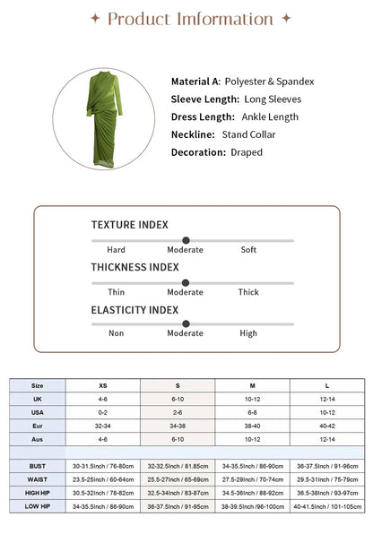 Rosa Pleated Maxi Dress