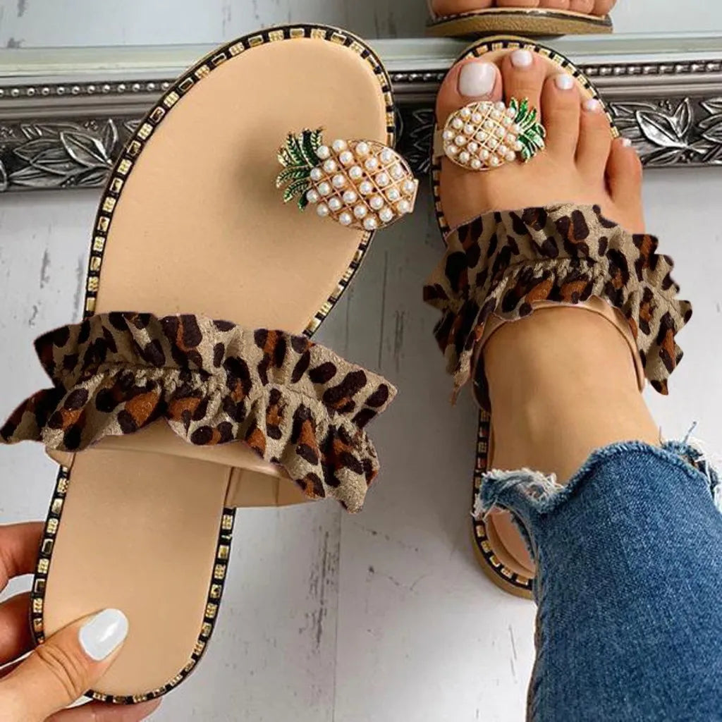 Pineapple Pearl Bohemian Sandals