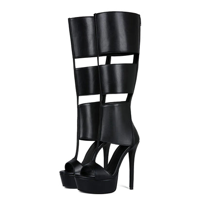 Icon Platform High Heel Boots