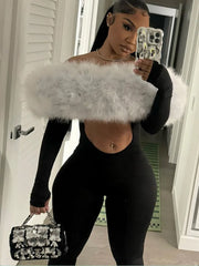 Fur Fantasy Jumpsuit