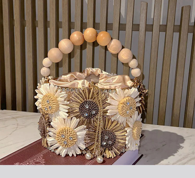 Daisy Bucket Handbag