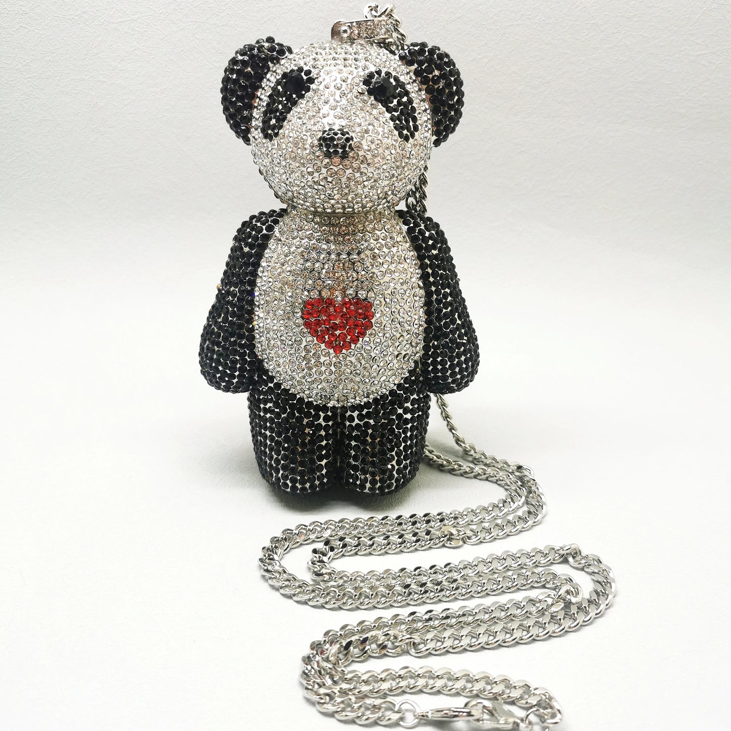 Mini Bear Diamond Clutch Bag