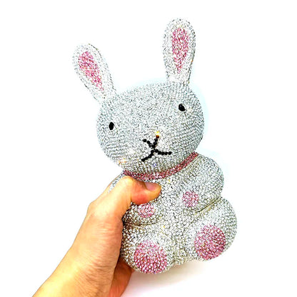 Bunny Diamond Clutch Bag