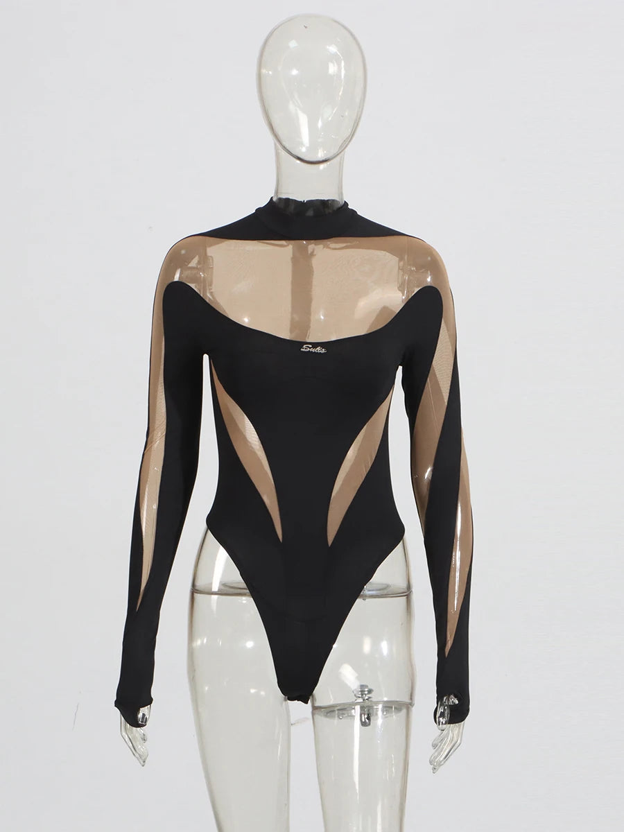 Chic Mesh Romper